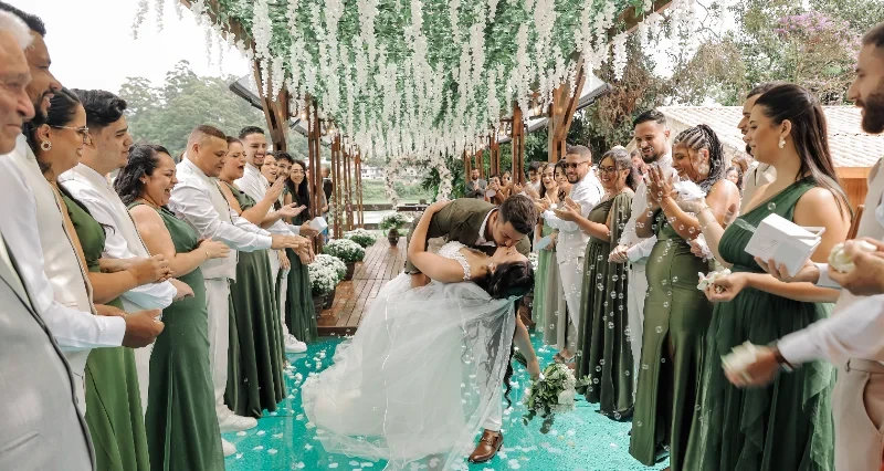 Cerimônia impactante